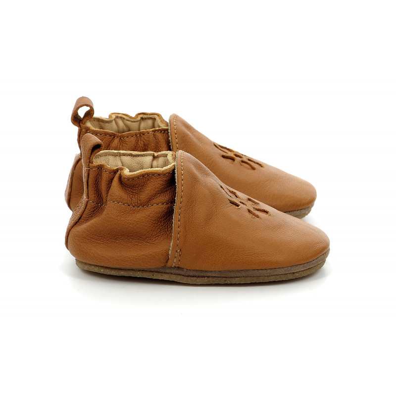 Chaussons cuir Lazeez