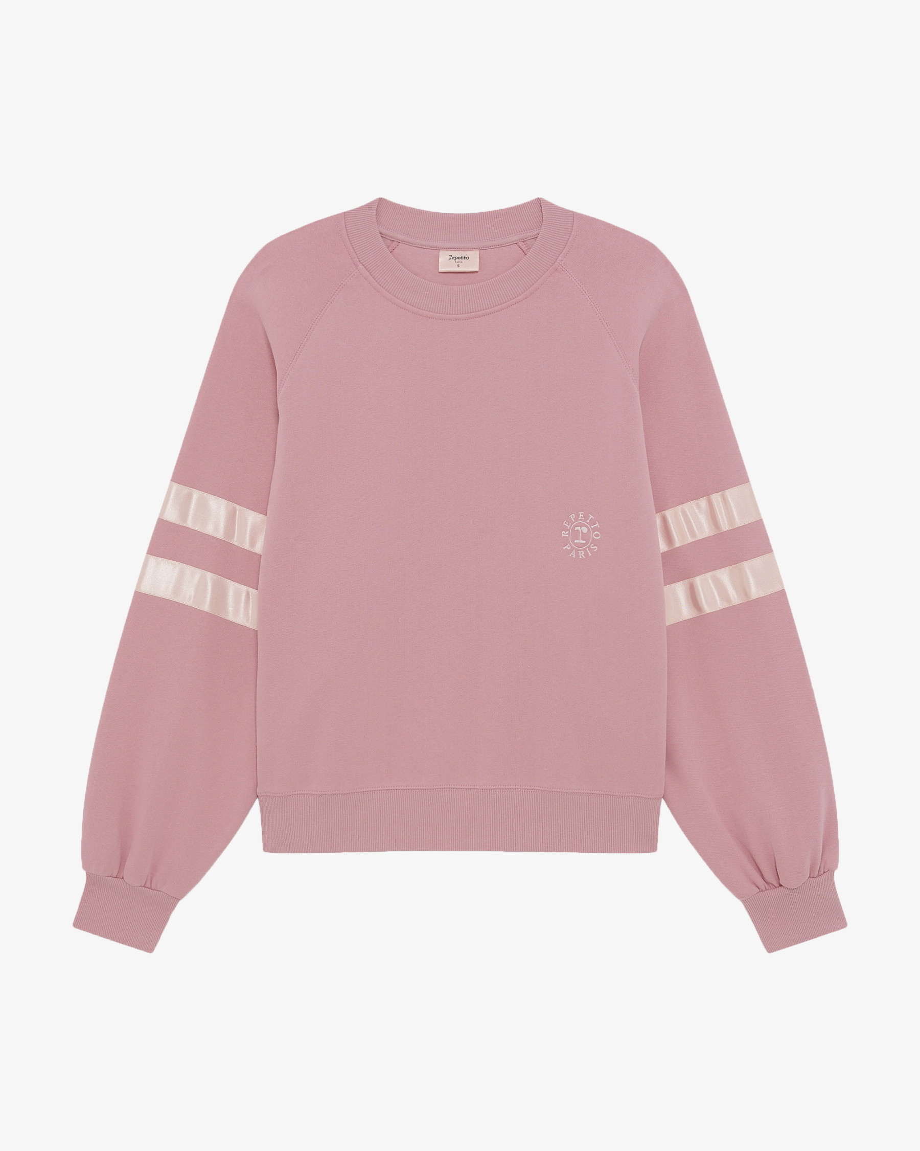 Satin sweatshirt