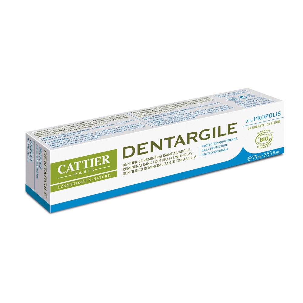 cattier Dentargile Propolis - 75ml Hygiène Bucco-dentaire