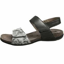 MEPHISTO Klassische Sandalen grau DARK GREY