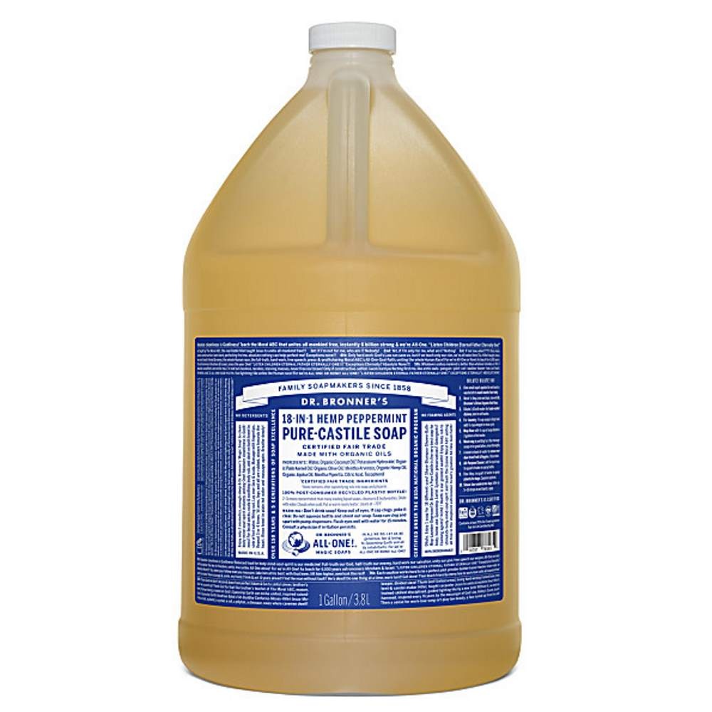 Dr Bronner's Dr Bronner's - Savon liquide Menthe - 3.78L Savon liquide