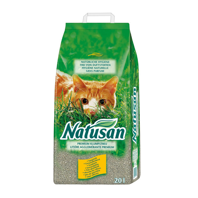 Natusan Katzenstreu Natusan Premium Klumpstreu 20 l