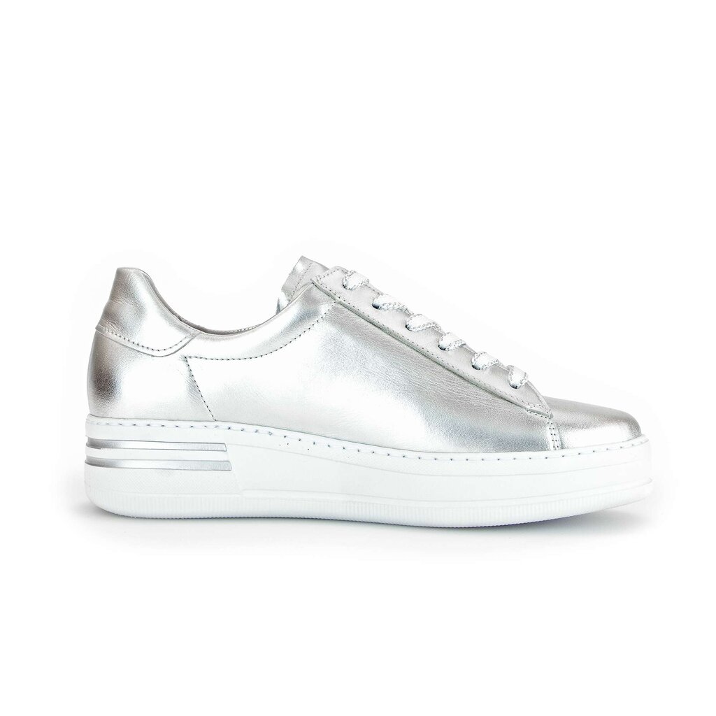 Gabor comfort Sneaker low silber