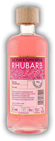 Koskenkorva Rhubarb Koskenkorva Rhubarb  0,5	 Liter - Vol 21%