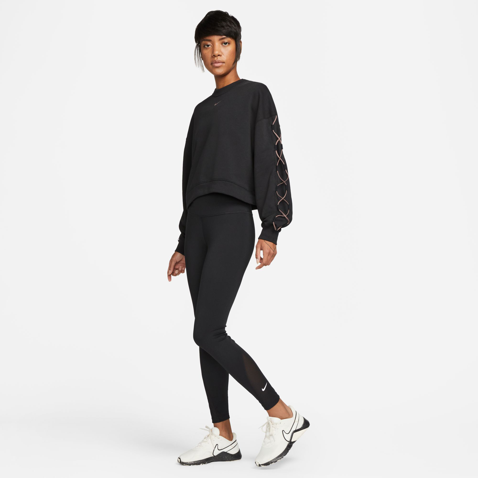 Dri-Fit One Heritage 7/8 Tight Damen - Schwarz