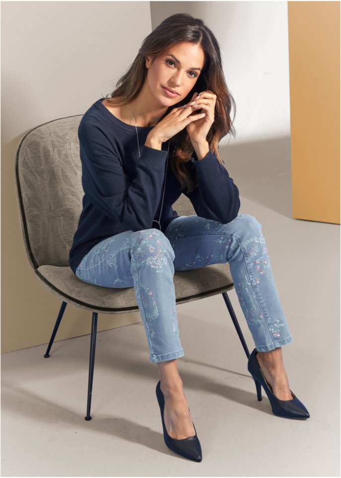 Pullover mit Fledermausärmeln