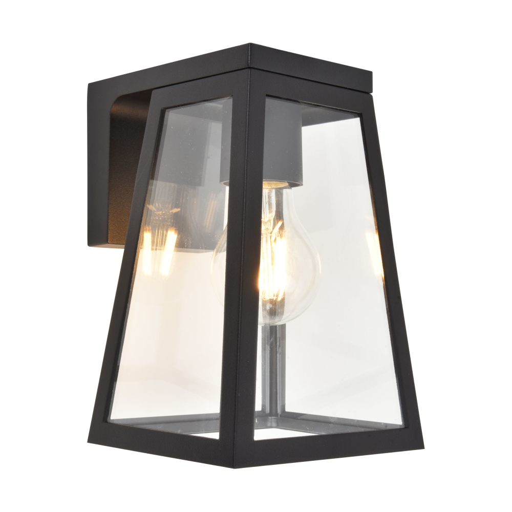Solar Wandleuchte Fia schwarz