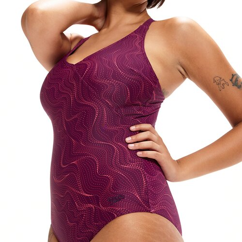 DAMEN BADEANZUG LEXI PT 1PC AF RED/PURPLE