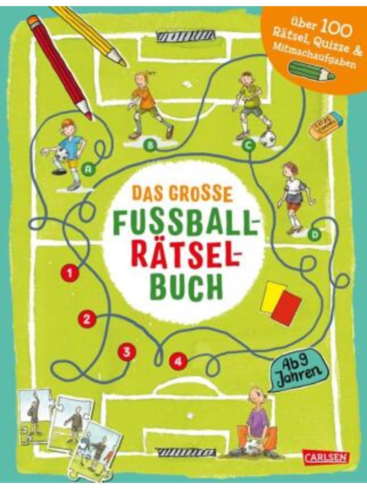 Carlsen Buch - Das große Fußball-Rätselbuch günstig kaufen onesize