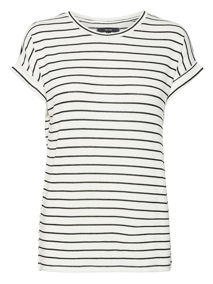 Vero Moda Shirt in Weiß/ Schwarz günstig kaufen