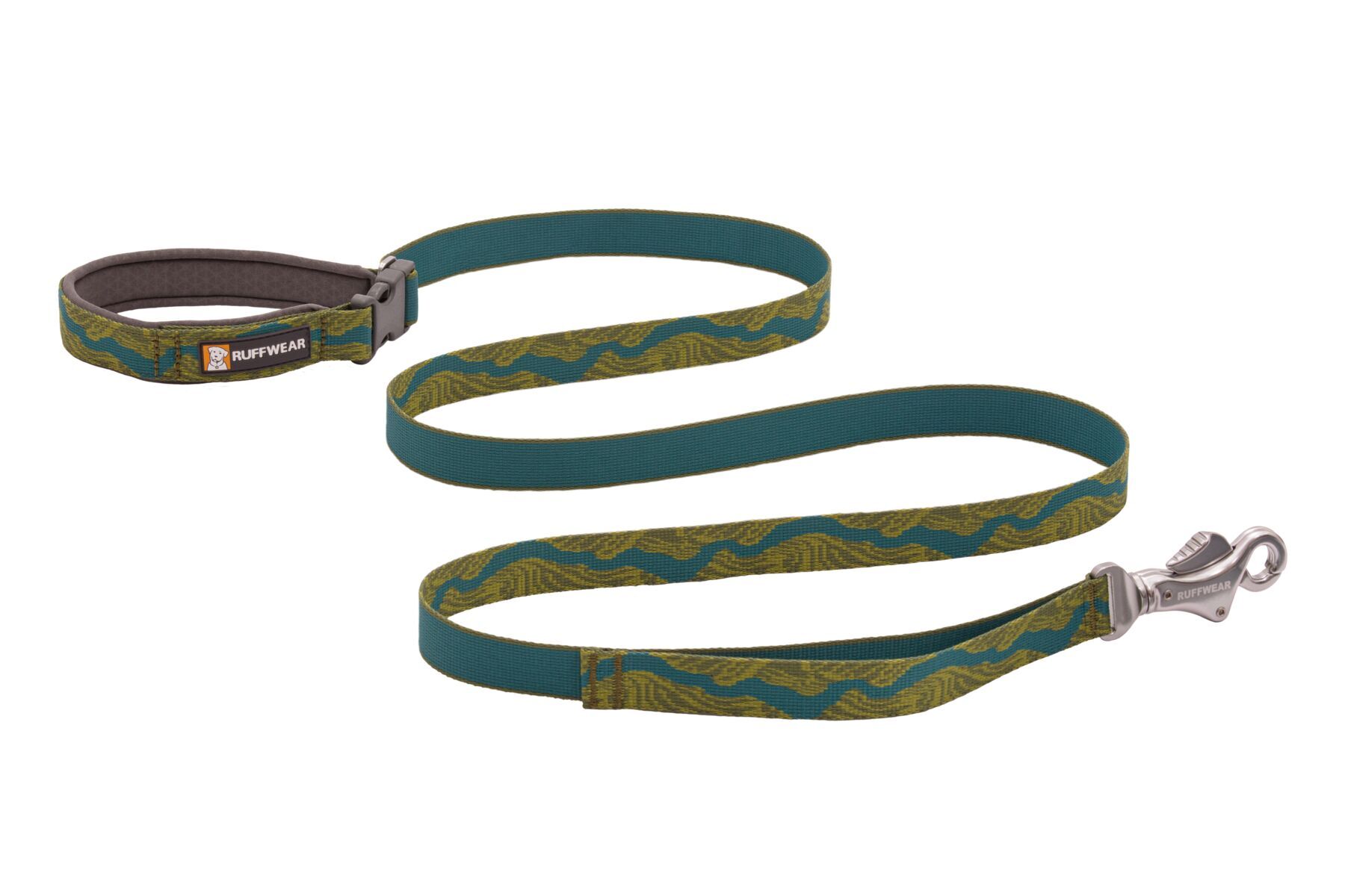 Ruffwear Hundeleinen Ruffwear Flat Out™ Leine grün/ türkis