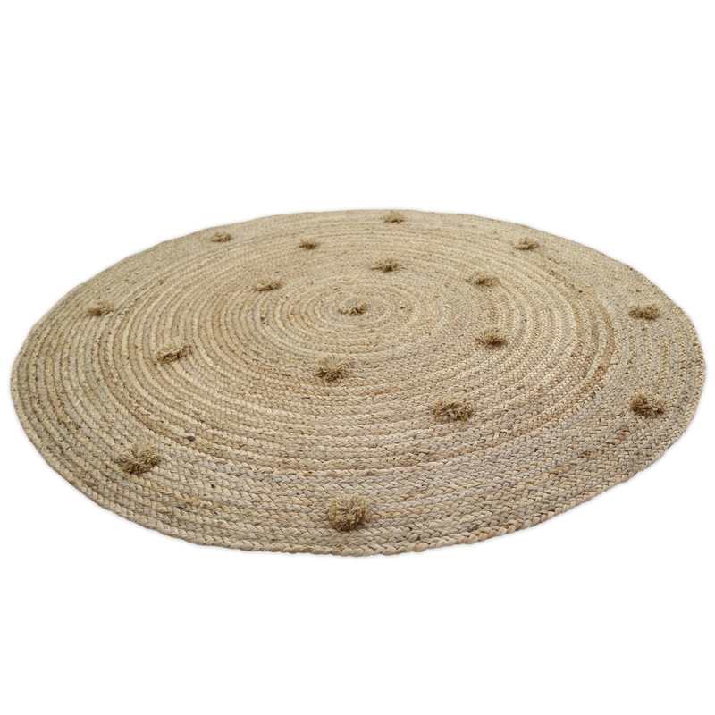 Tapis rond jute 140cm SISKA