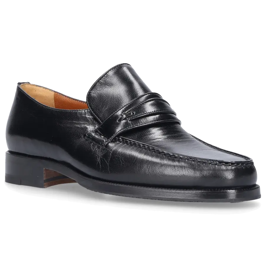 Moreschi - Loafer 019396 Kalbsleder - schwarz