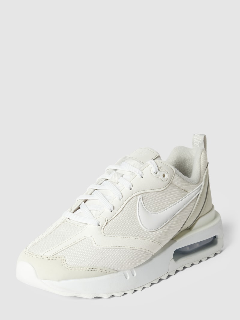 Sneaker mit Label-Details in beige