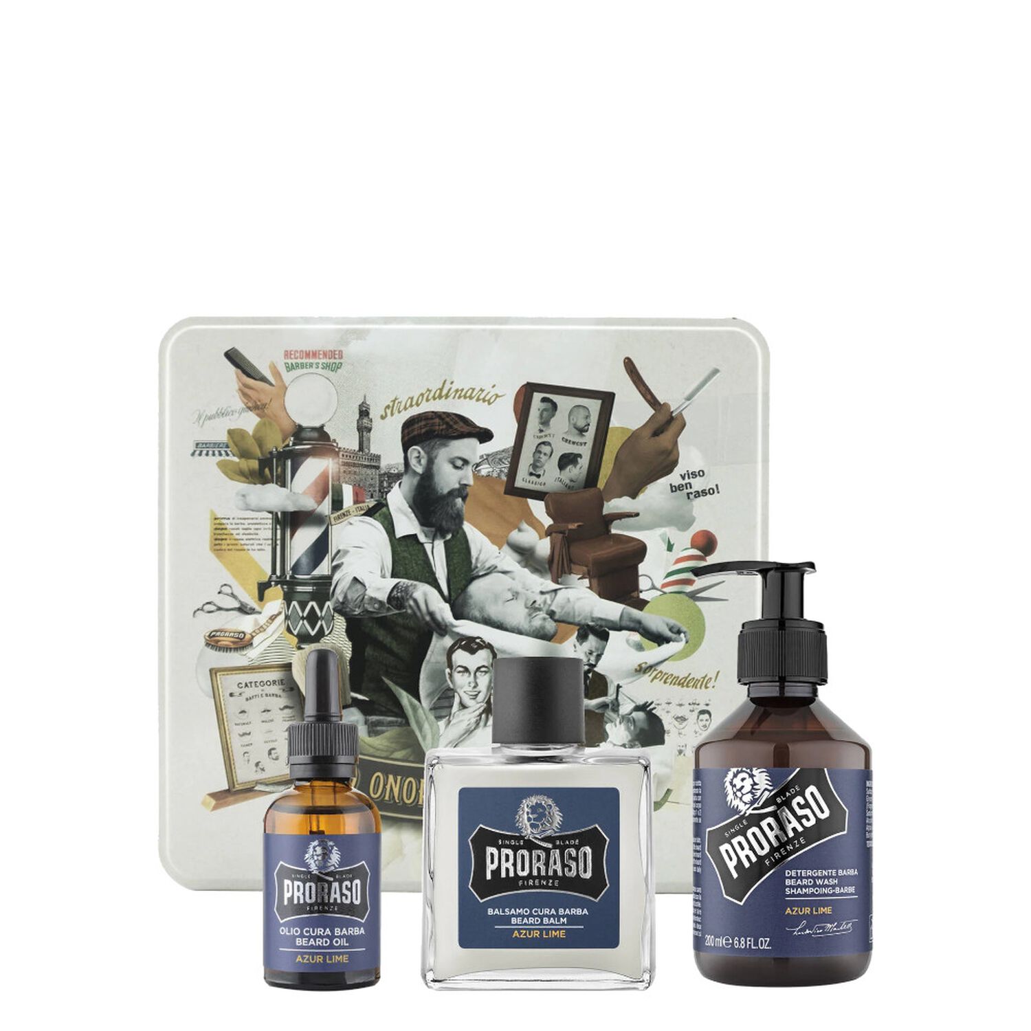 Proraso Barbe Azur Lime Coffret Coffret Soin