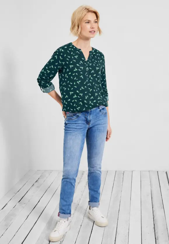 CECIL Bluse mit Minimalmuster