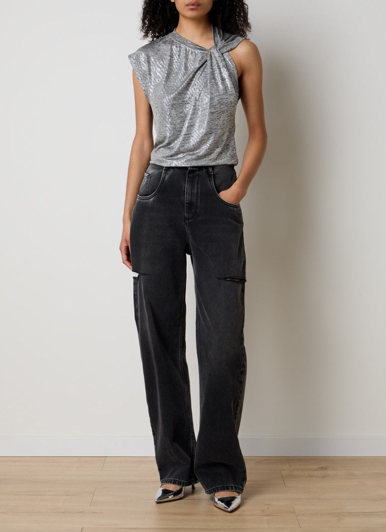 Isabel Marant Naylor sleeveless top with lurex