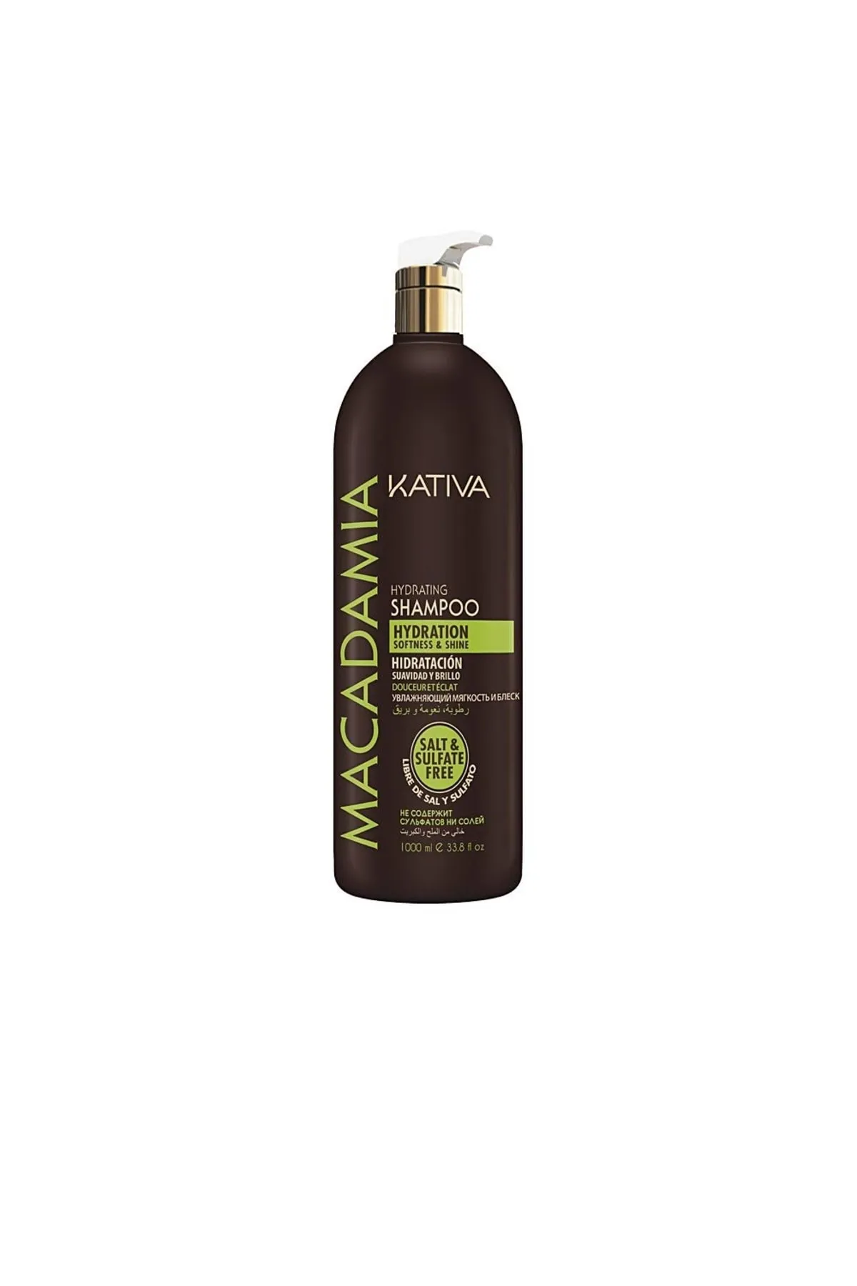 Kativa  Feuchtigkeitsspendendes Macadamia-Shampoo Kativa 500 ml