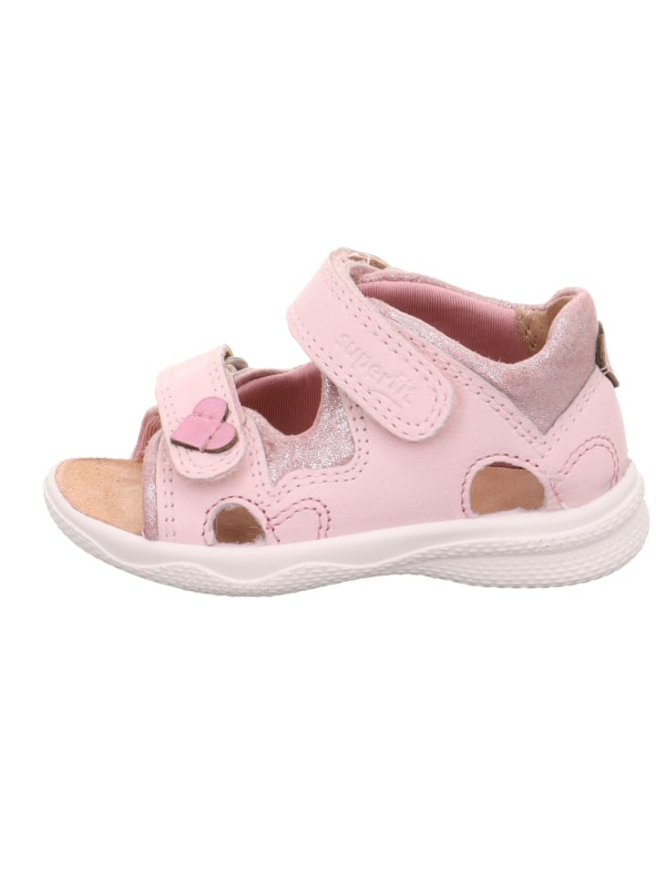 superfit Lauflernsandale POLLY in Rosa günstig kaufen