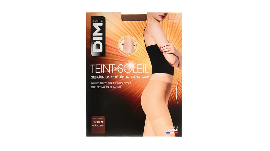 DIM Damen Feinstrumpfhose Teint de Soleil 25 DEN terracotta