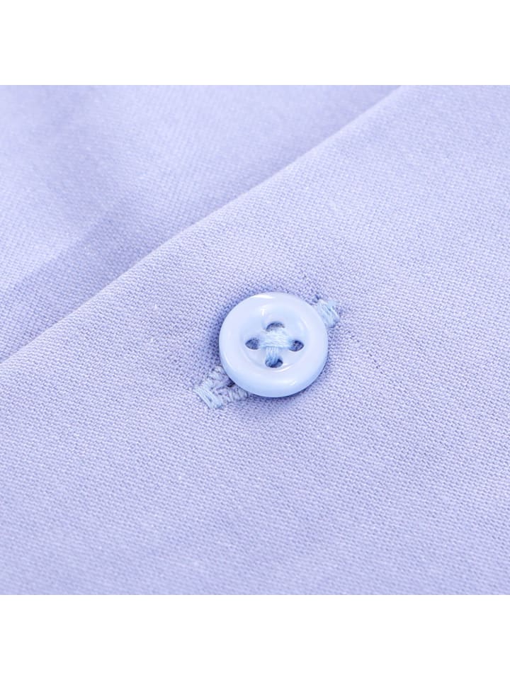 RESLAD Hemd Kurzarmhemd Basic in hellblau günstig kaufen