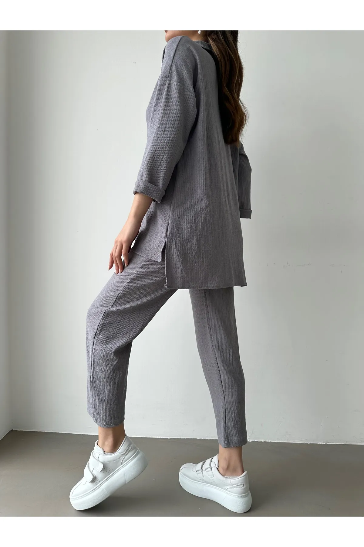 BEJNA  Zweiteiler - Grau - Regular Fit