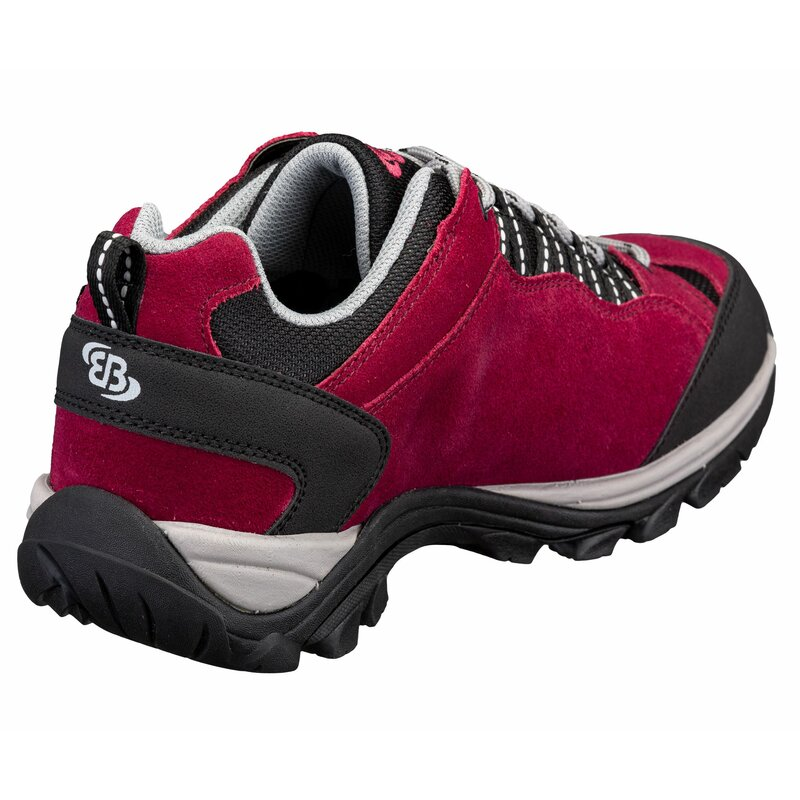 Brütting Mount Bona Low rote Damen Wanderschuhe