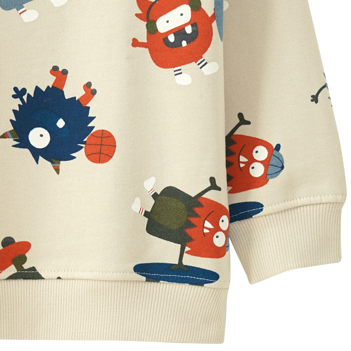Kinder Sweatshirt mit Allover-Print