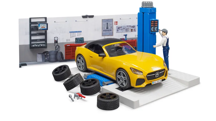 BRUDER - bworld PKW-Werkstatt 62110