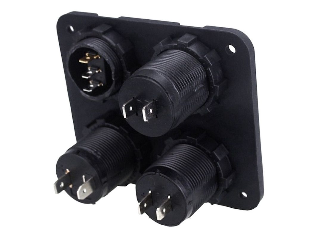 Car Systems 12 Volt 4 Module Einbaukit