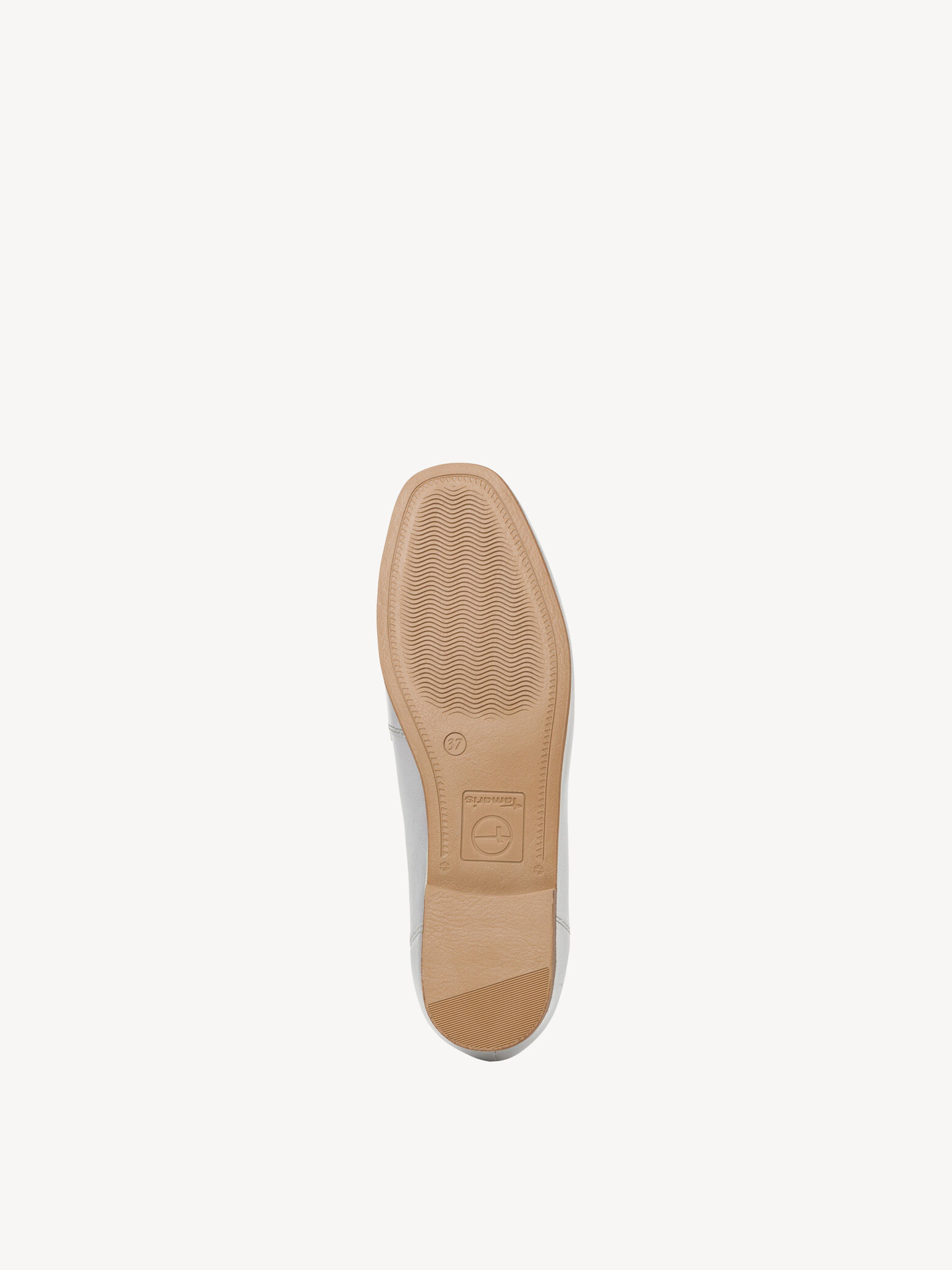 Slipper en cuir - métallique