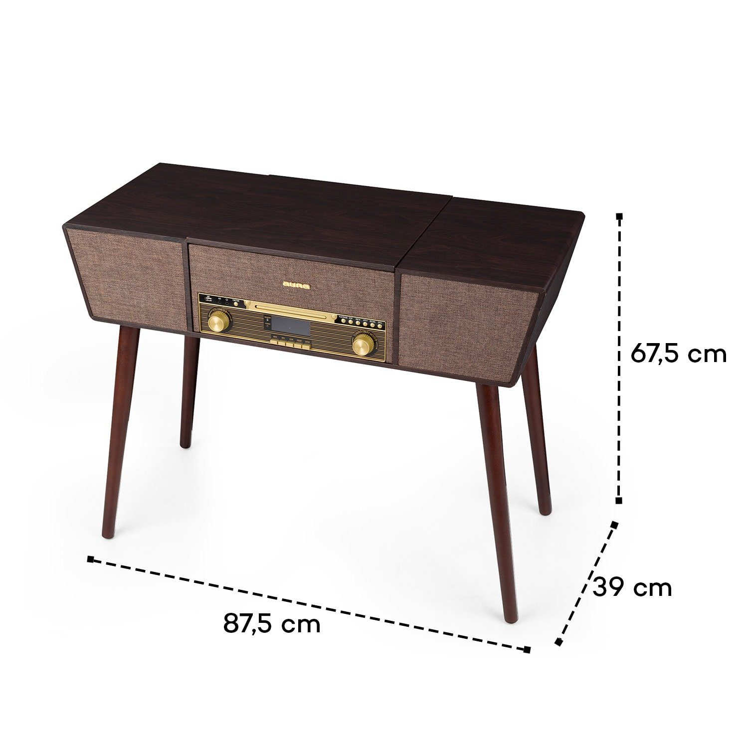 Auna Belle Epoque 1912 Plattenspieler (Bluetooth)
