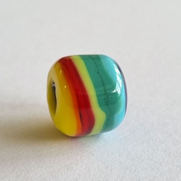 Atelier Schatzmuschel ~ Schuh Perle ~ Regenbogen
