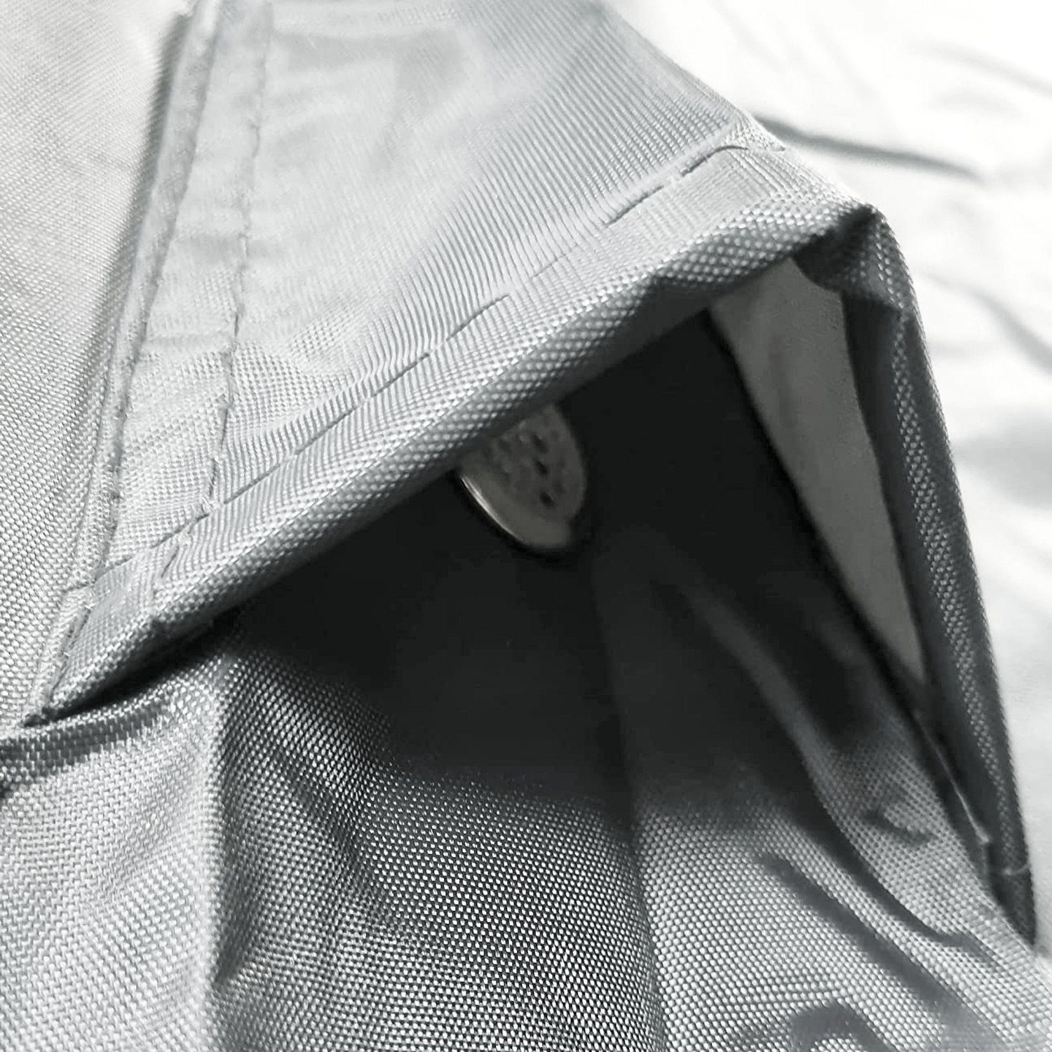 osoltus Gartenmöbel-Schutzhülle osoltus Strandkorb Schutzhaube Schutzhülle Comfort deluxe XXL grau