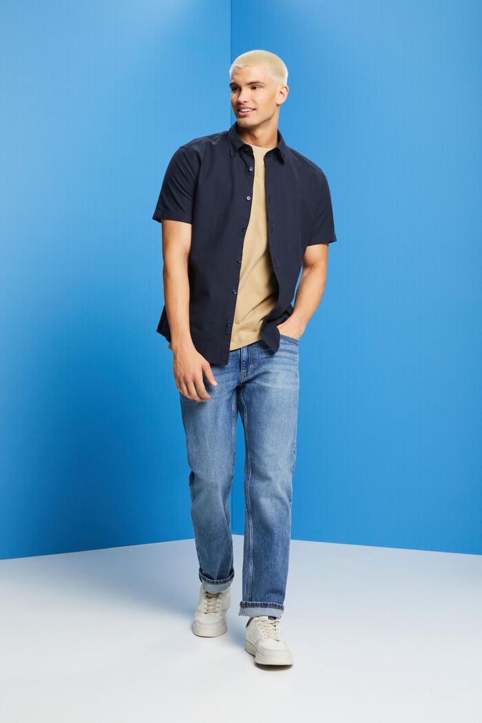 Button-Down-Hemd aus Baumwolle