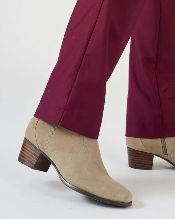 Pantalon effet ventre plat