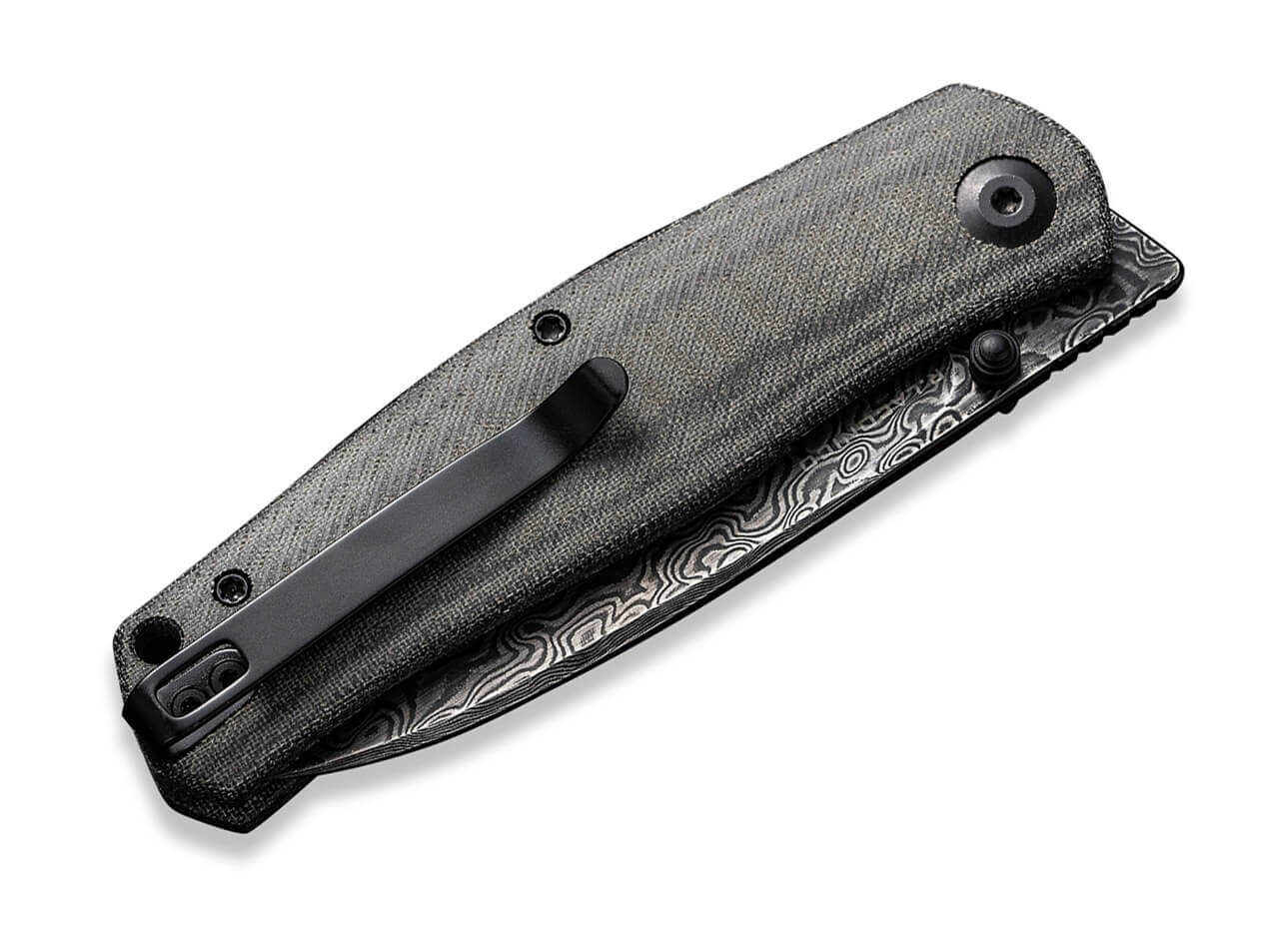 Sokoke Micarta Black Damascus