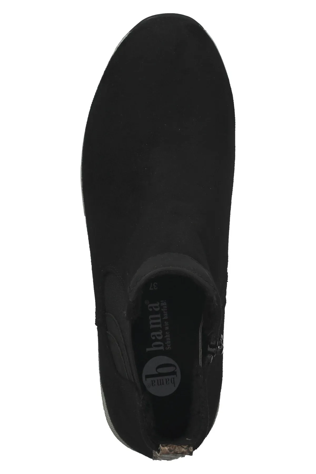 Bama  Stiefelette - Schwarz - Flacher Absatz