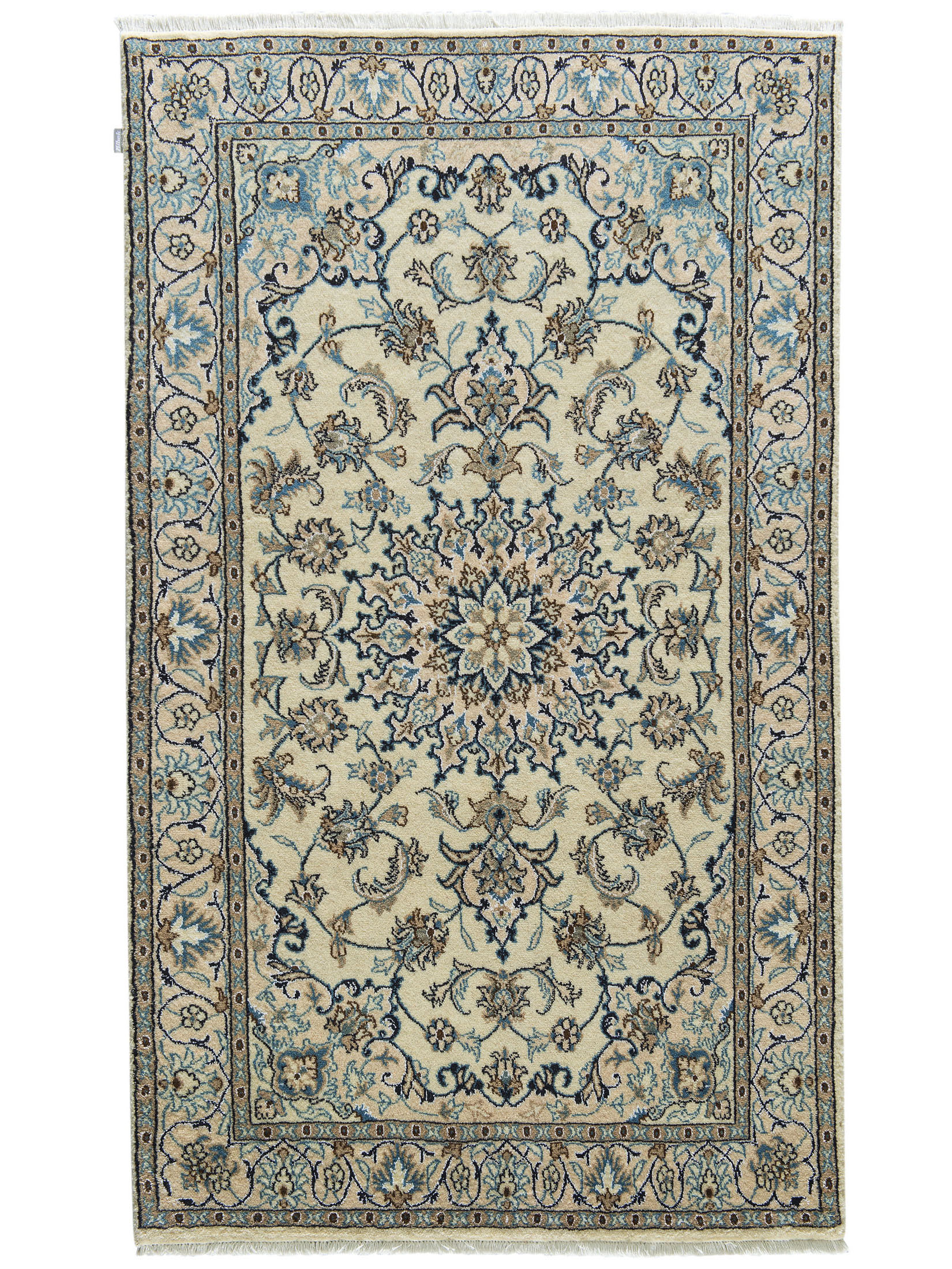 Kaschmar Nain 12 Lah ca. 115 x 202 cm, Unikat / Einzelstück