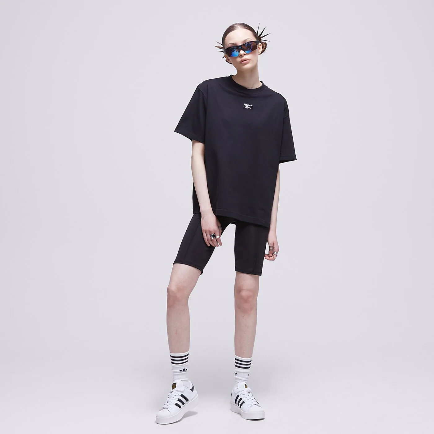REEBOK T-SHIRT CL AE RELAXED FIT TEE Schwarz