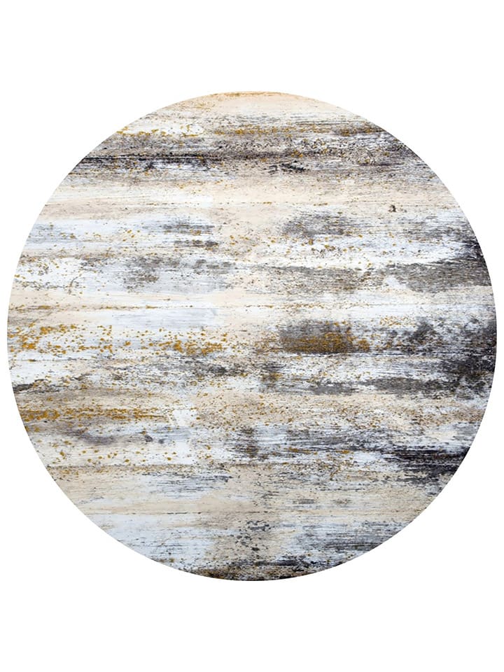 Mioli Kurzflor-Teppich in Creme/ Grau günstig kaufen