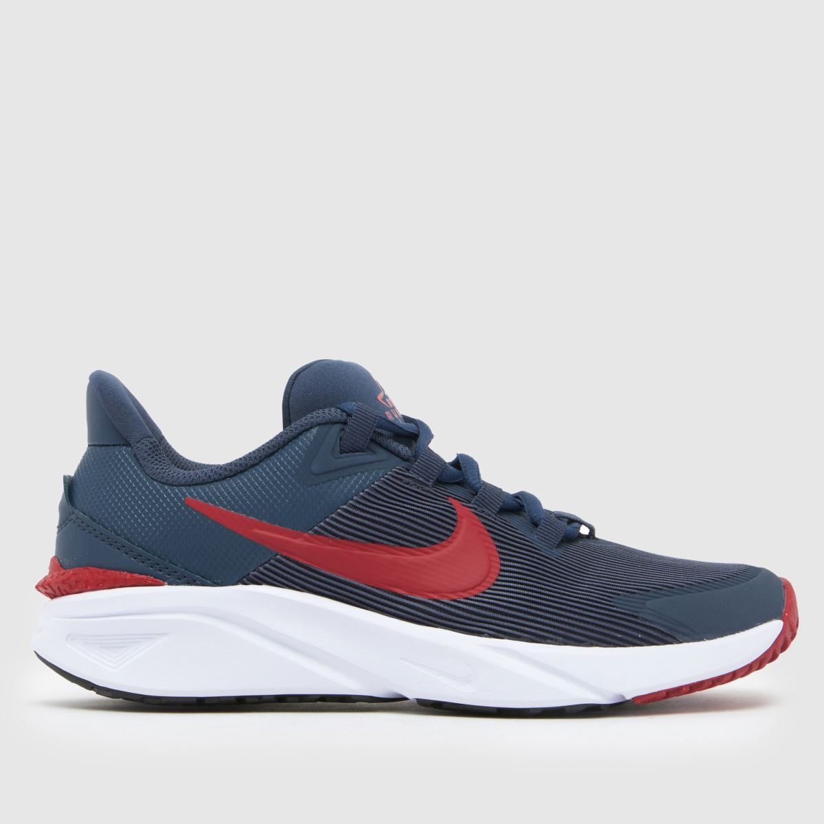 Nike marinblå Star Runner 4 pojkar/ungdomsskor