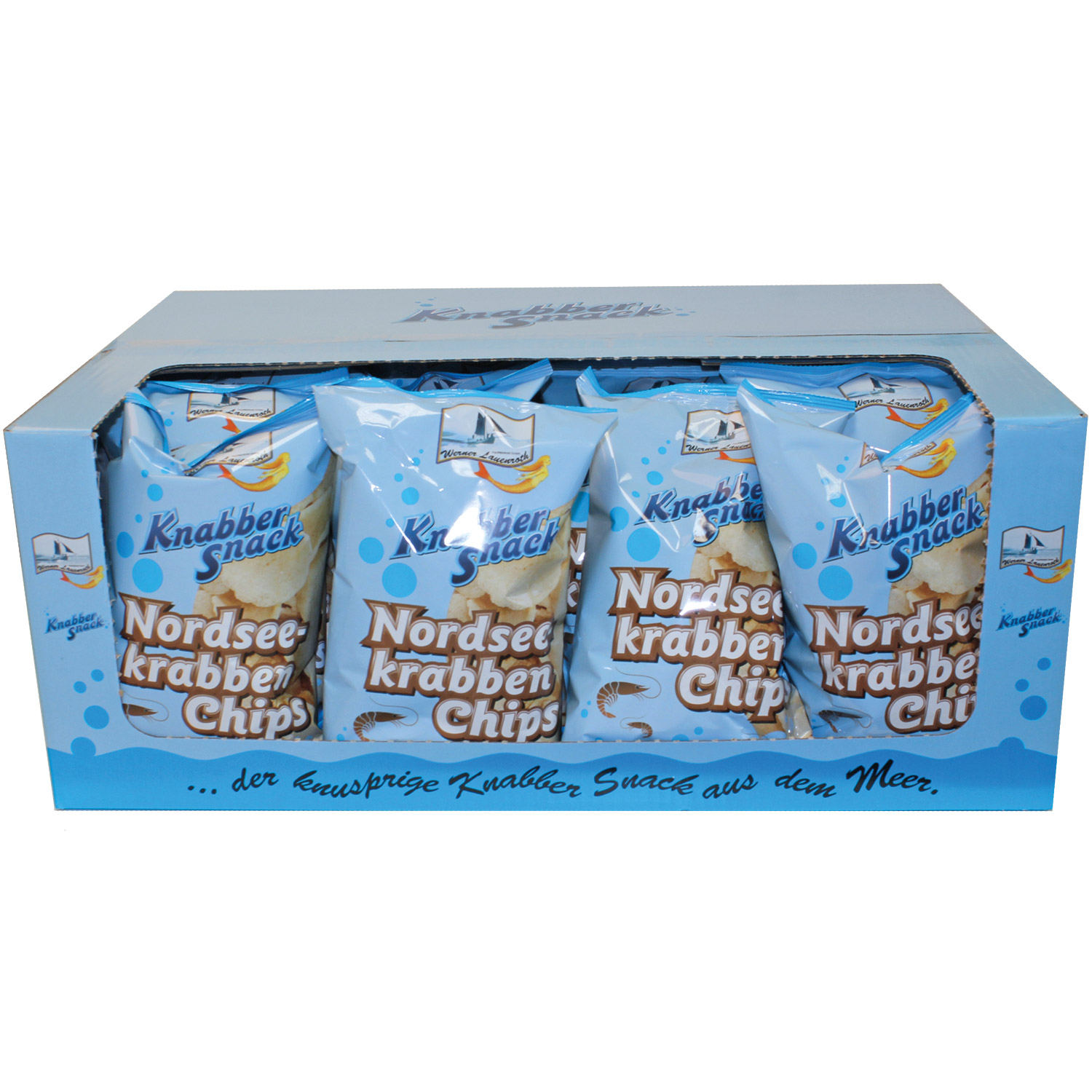 Werner Lauenroth Nordseekrabben Chips 60g