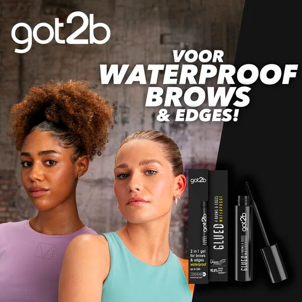 Got2b Glued 4 Brows & Edges vedenpitävä 2-in-1 geeli 16ml