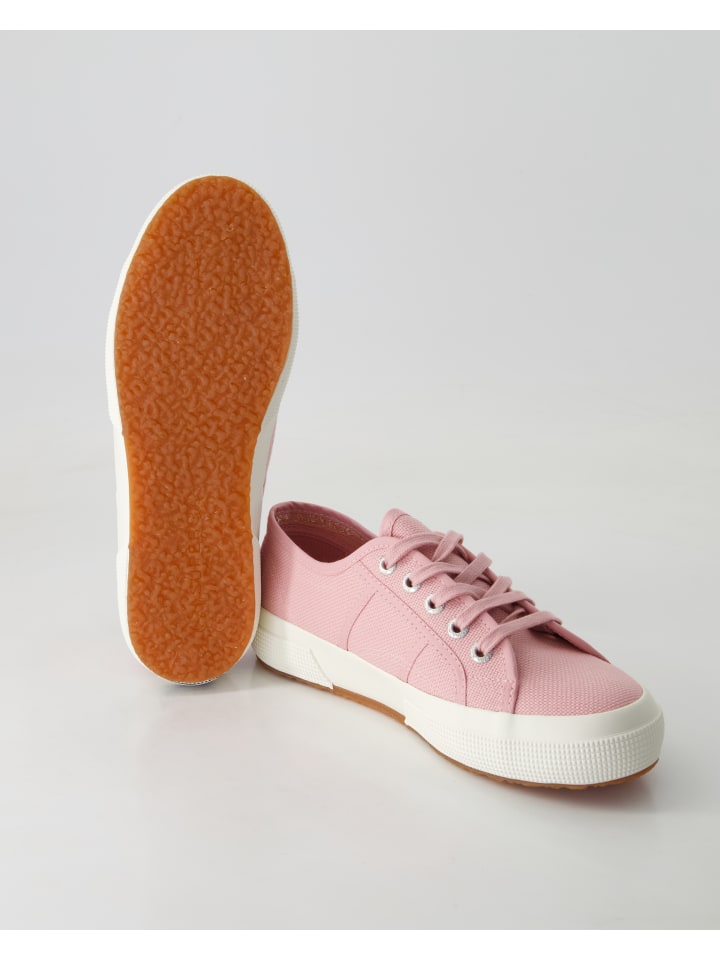 Superga Sportliche Schnürschuhe in Rosa günstig kaufen