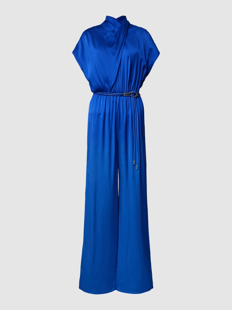 Jumpsuit mit Gürtel Modell 'ATLANTIS' in royalblau