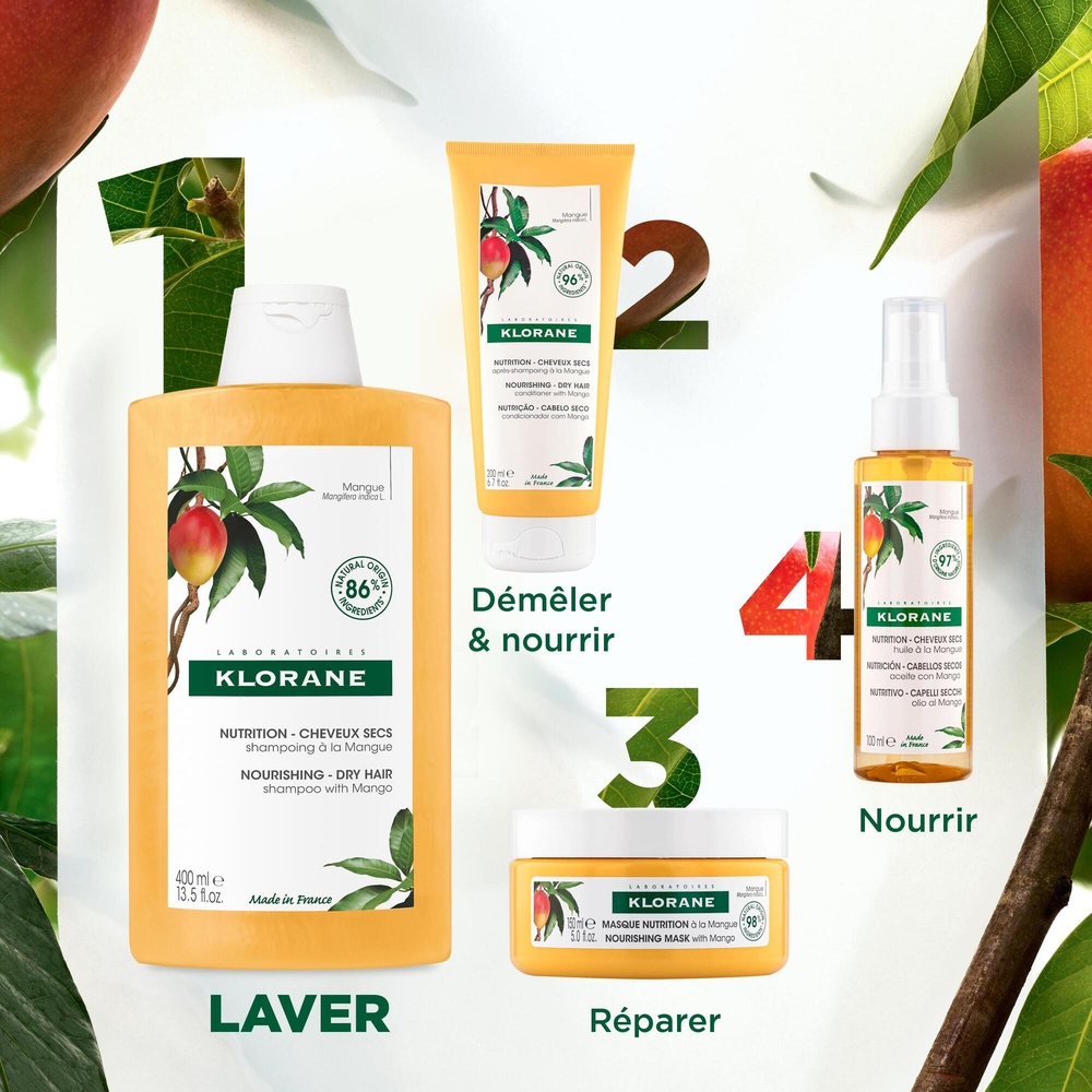 Klorane Mangue Shampooing 200ml Shampooing