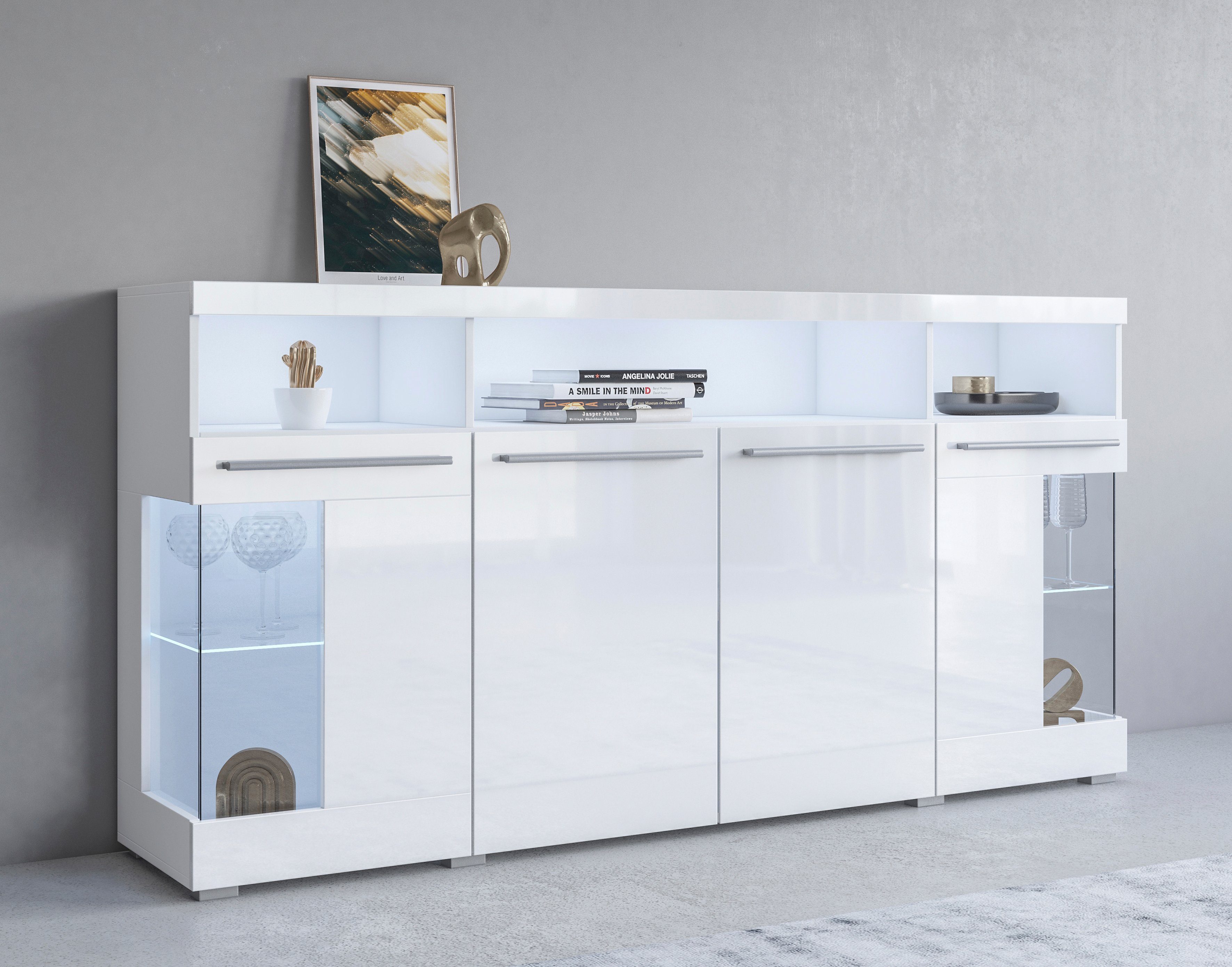 Helvetia Sideboard India, Breite 182 cm