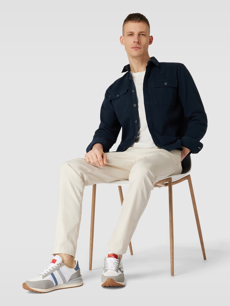 Sneaker mit Label-Details Modell 'IMOLA' in weiß