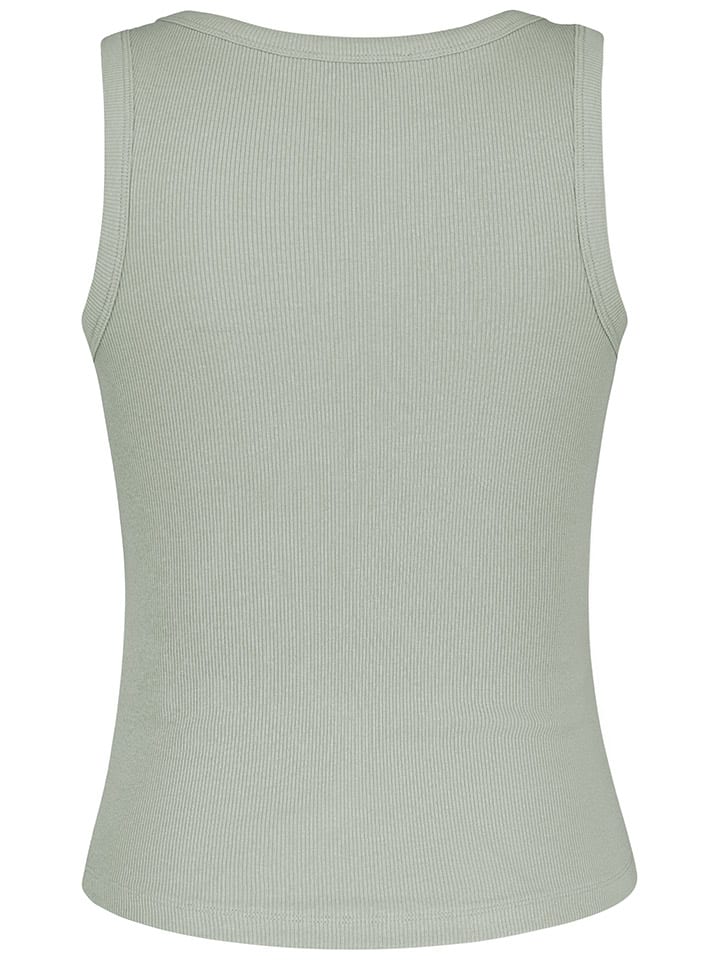 Sublevel 2er-Set: Tops in Salbei/ Schwarz günstig kaufen